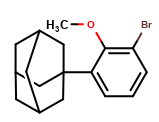 1-(3-bromo-2-methoxyphenyl)adamantane