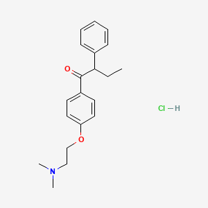 1-[4-[2-Dimethylamino)ethoxy]phenyl]-2-phenyl-1-butanone Hydrochloride