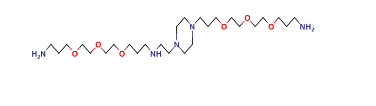 1-[4-(3-{2-[2-(3-aminopropoxy)ethoxy]ethoxy}propyl)piperazin-1-yl]-7,10,13-trioxa-3-azahexadecan-16-amine