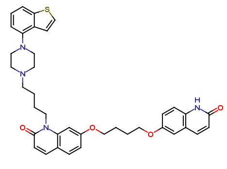 1-(4-(4-(benzo[b]thiophen-4-yl)piperazin-1-yl)butyl)-7-(4-(2-oxo-1,2-dihydroquinolin-6-yloxy)butoxy)