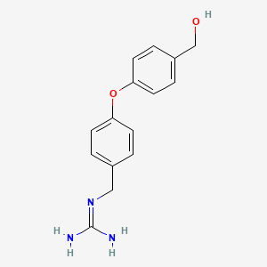 1-(4-(4-(hydroxymethyl)phenoxy)benzyl)guanidine