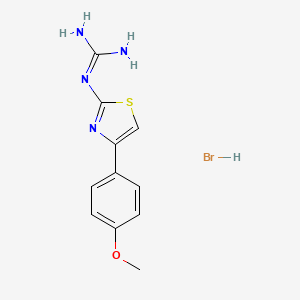 1-(4-(4-Methoxyphenyl)thiazol-2-yl)guanidine Hydrobromide