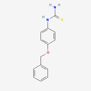1-[4-(Benzyloxy)phenyl]thiourea