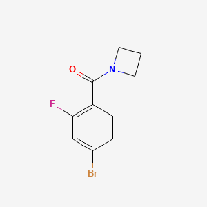 1-(4-Bromo-2-fluorobenzoyl)azetidine