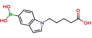1-(4-Carboxybutyl)indole-5-boronic Acid