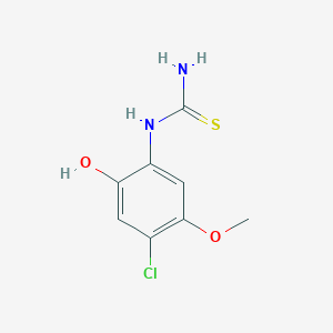 1-(4-Chloro-2-hydroxy-5-methoxyphenyl)thiourea