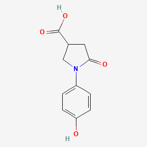 1-(4-Hydroxy-phenyl)-5-oxo-pyrrolidine-3-carboxylic acid
