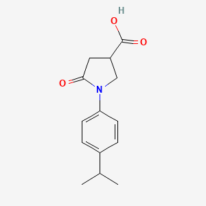 1-(4-Isopropylphenyl)-5-oxopyrrolidine-3-carboxylic acid