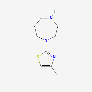 1-(4-Methyl-1,3-thiazol-2-yl)-1,4-diazepane