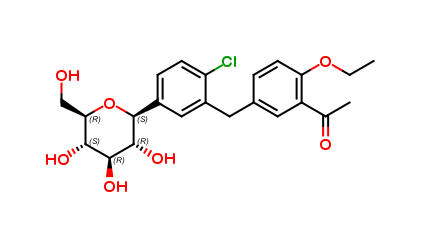 1-(5-(2-chloro-5-((2S,3R,4R,5S,6R)-3,4,5-trihydroxy-6-(hydroxymethyl)tetrahydro-2H-pyran-2-yl)benzyl