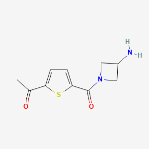 1-(5-(3-Aminoazetidine-1-carbonyl)thiophen-2-yl)ethan-1-one