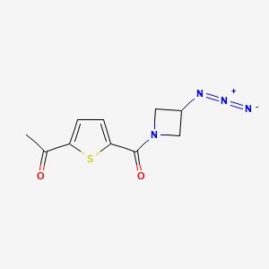 1-(5-(3-Azidoazetidine-1-carbonyl)thiophen-2-yl)ethan-1-one