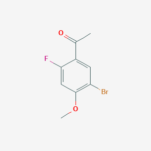 1-(5-Bromo-2-fluoro-4-methoxyphenyl)ethanone