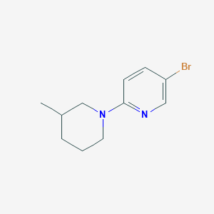 1-(5-Bromo-2-pyridinyl)-3-methylpiperidine