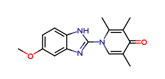 1-(5-Methoxy-1H-benzo[d]imidazol-2-yl)-2,3,5-trimethylpyridin-4(1H)-one