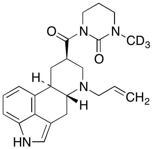 1-[6-(2-propenyl)-ergoline-8β-carbonyl]-3-methyl-perhydropyrimidine-2-one-d3