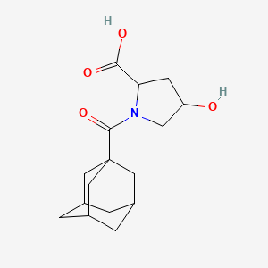 1-(Adamantane-1-carbonyl)-4-hydroxypyrrolidine-2-carboxylic acid