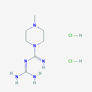 1-[Amino(4-methylpiperazin-1-yl)methylidene]guanidine dihydrochloride