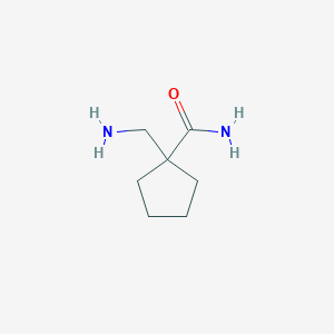 1-(Aminomethyl)cyclopentane-1-carboxamide