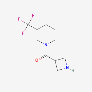 1-(Azetidine-3-carbonyl)-3-(trifluoromethyl)piperidine