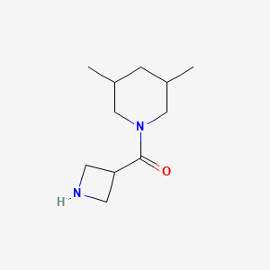 1-(Azetidine-3-carbonyl)-3,5-dimethylpiperidine