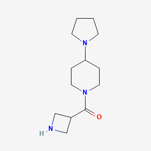 1-(Azetidine-3-carbonyl)-4-(pyrrolidin-1-yl)piperidine
