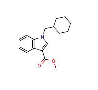 1-(Cyclohexylmethyl)-1H-indole-3-carboxylic Acid Methyl Ester