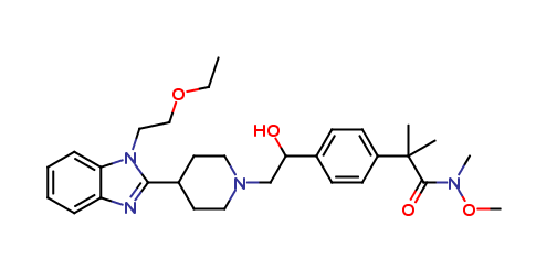 1’-Hydroxy Bilastine Weinreb’s Amide