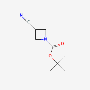 1-(N-Boc)-3-cyanoazetidine