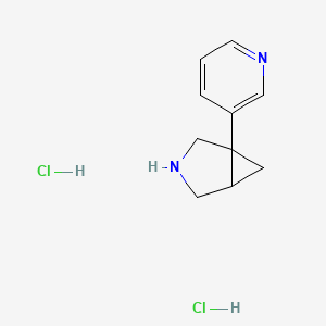 1-(Pyridin-3-yl)-3-azabicyclo[3.1.0]hexane dihydrochloride