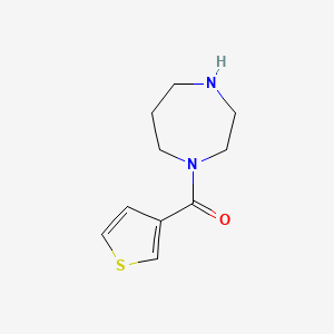 1-(Thiophene-3-carbonyl)-1,4-diazepane