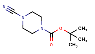 1,1-Dimethylethyl 4-cyano-1-piperazinecarboxylate