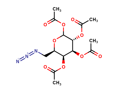 1,2,3,4-tetra-O-acetyl-6-azido-6-deoxy-D-galactose