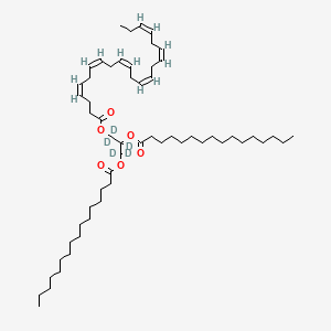 1,2-Dipalmitoyl-3-docosahexaenoyl Glycerol-d5