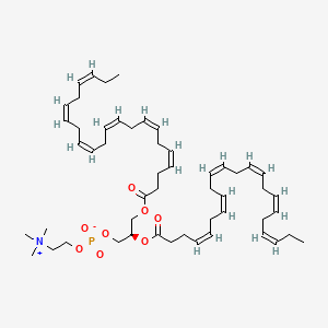 1,2-Docosahexanoyl-sn-glycero-3-phosphocholine