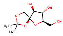 1,2-O-Isopropylidene-beta-D-fructofuranose