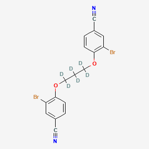 1,3-Bis(2’bromo-4’-cyano-phenoxy)propane-d6