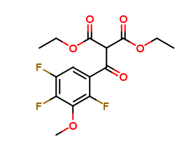 1,3-Diethyl 2-(2,4,5-trifluoro-3-methoxybenzoyl)propanedioate