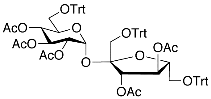 1,6,6'-Tri-O-tritylsucrose Pentaacetate