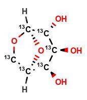 1,6-anhydro-β-D-[UL-13C6]galactose
