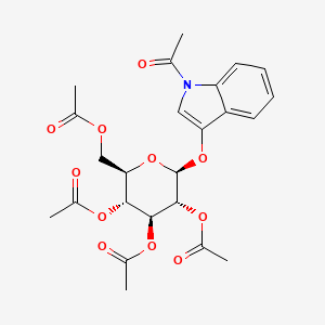 1-Acetyl-3-O-tetra-acetyl-β-glucosidoxyindole
