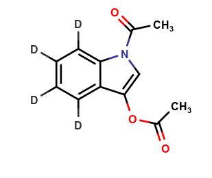 1-Acetyl-3-indoxyl-d4 Acetate