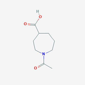 1-Acetylazepane-4-carboxylic acid