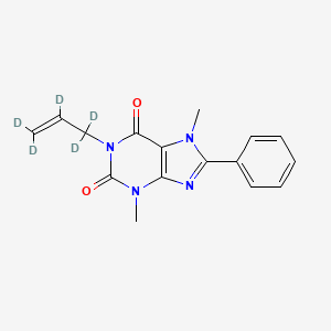 1-Allyl-3,7-dimethyl-8-phenylxanthine-d5