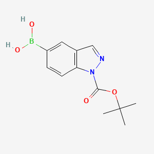 1-BOC-Indazole-5-boronic Acid