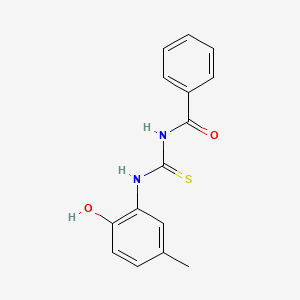 1-Benzoyl-3-(2-hydroxy-5-methylphenyl)thiourea