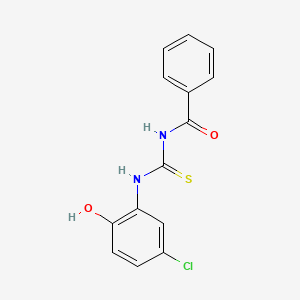 1-Benzoyl-3-(5-chloro-2-hydroxyphenyl)thiourea