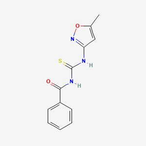 1-Benzoyl-3-(5-methylisoxazole)thiourea
