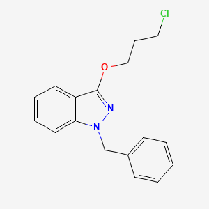 1-Benzyl-3-(3-chloropropoxy)indazole