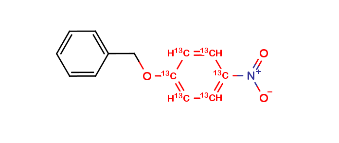1-Benzyloxy-4-nitro-benzene 13C6